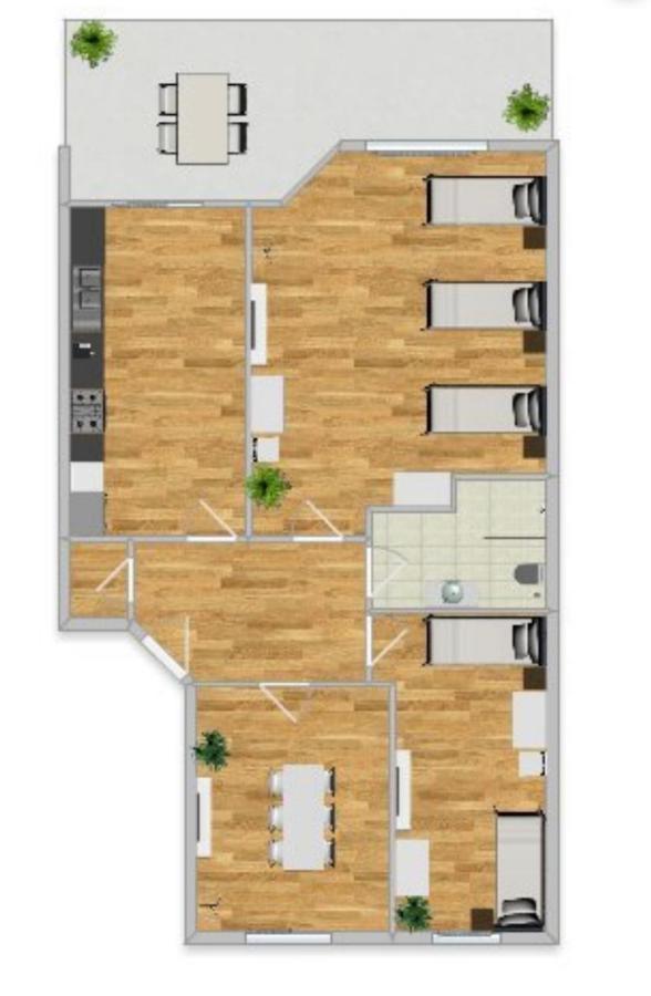 Cozy Balcony Apartment In Essen-Kupferdreh Exteriér fotografie